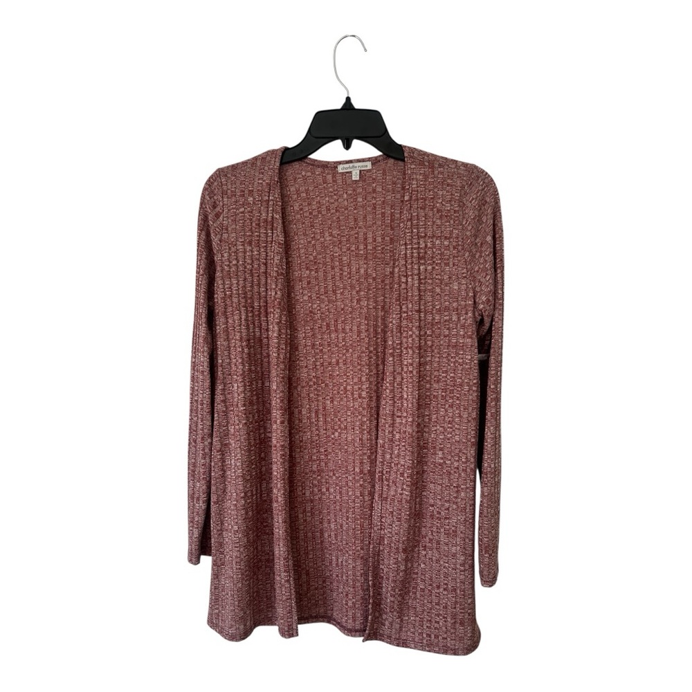 Women’s Charlotte Russe Cardigan Sweatshirt Red/Pink Size S.